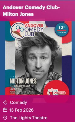 Andover Comedy Club - Milton Jones